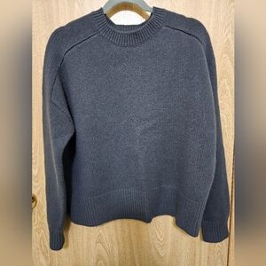 Doffer Boys Cashmere Gray Blue Thick Knit Sweater Size XS - Medium